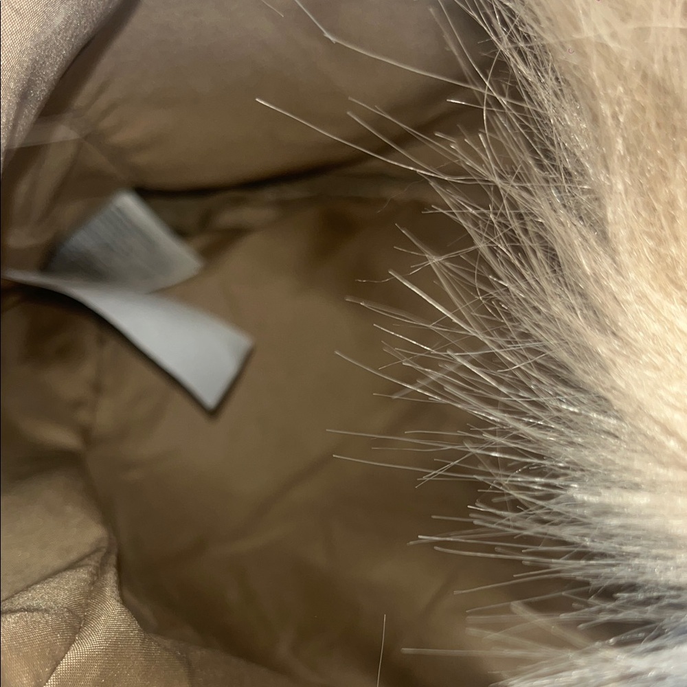 Chic Tan Faux Fur Handbag - Picture 2 of 3